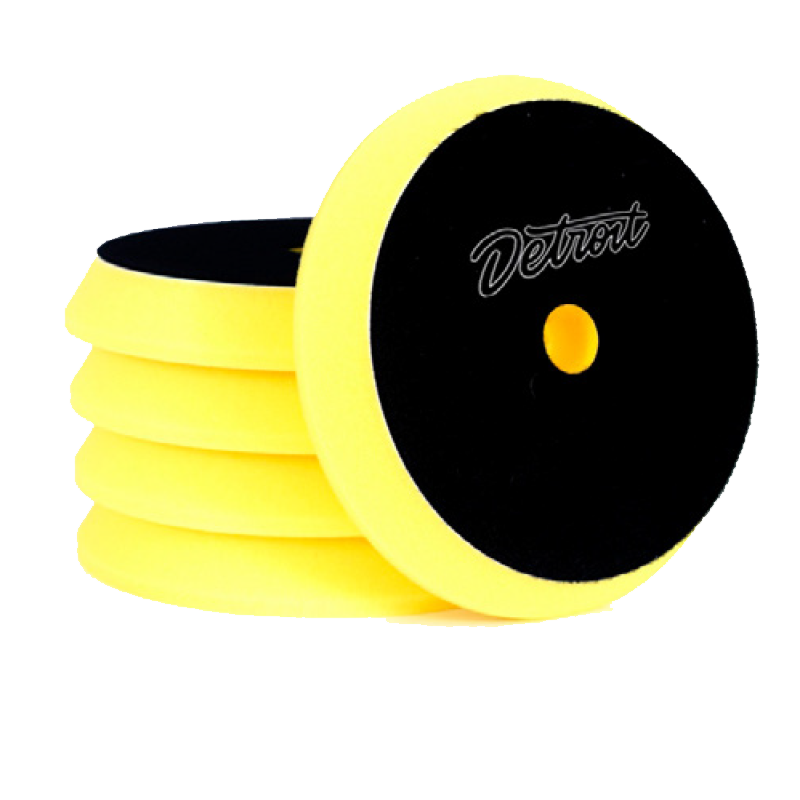 Foam pad yellow cutting