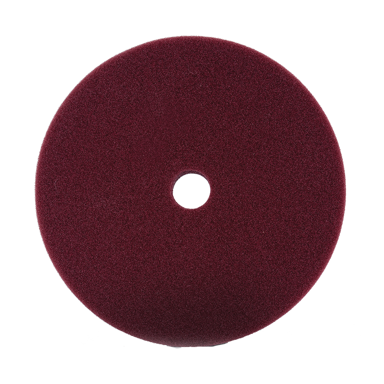 Foam pad burgundy medium cutting