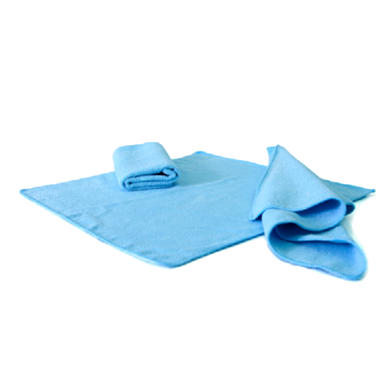 Microfiber towel 40x40cm 300gr blue - Microfiber towels